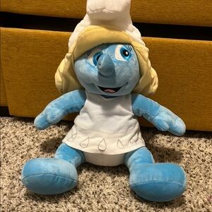 Build a Bear Smurfette from the Smurf movie with dress plush